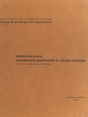 cover image of Secteur de pointe, revendications gestionnaires et classe(s) ouvrière(s)